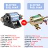 Universele 12V 35 GPH 4-7 PSI Micro Elektronische Brandstofpompen Externe Oliepomp Geschikt voor 4, 6 & 8 Cilinder Carburateur