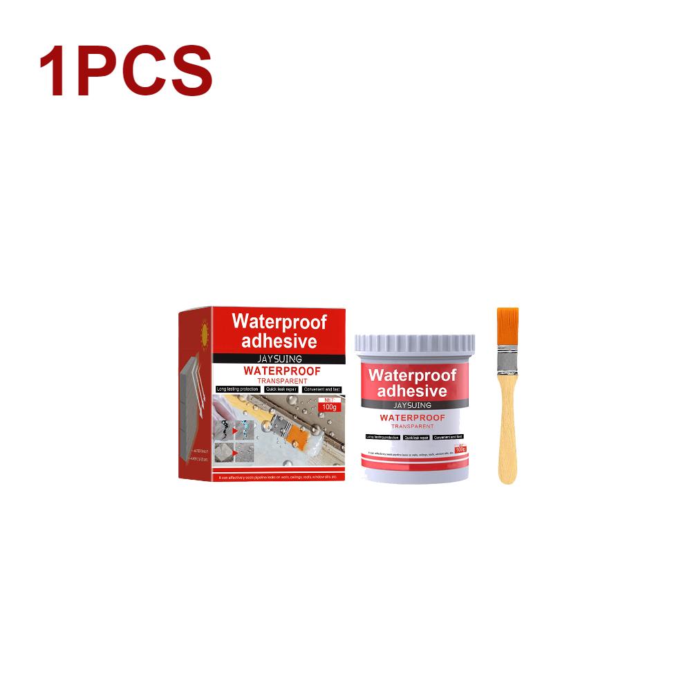 Strong Invisible Waterproof Agent Anti-Leakage Agent with Brush Transparent Sealing Coating Clear Sealant Toilet Repair Tools