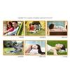 1PC flocking square nap inflatable air pillow, outdoor camping cushion, travel flocking inflatable pillow