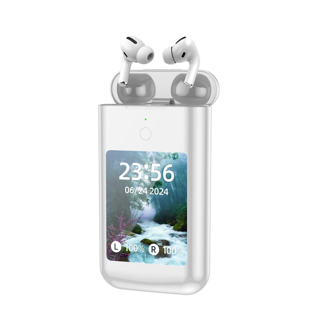 TWSBluetooth Wireless Headset 8000mAh Charging Case In-ear Headset Mobile Power Supply with Microphone 2in1 HiFi Stereo Earplugs