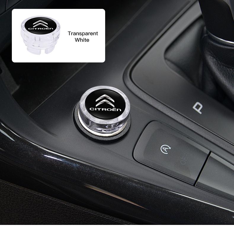 Car Cigarette Lighter Cover DustProof Decoration Cap For Citroen Cross Berlingo Xsara Grand Picasso Jumper Cactus Saxo Jumpy C8