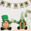 Faceless Gnome Doll Scandinavian Felt Dwarfs Doll for StPatricks Day Home Tabletop Decoration Carnival Party Props Doll