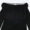 Elegant French Lace One-Shoulder Fishtail Knit Dress - Slim-Fit Waist-Cinching Long Gown for Women