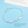 S925 Sterling Silver Small Fish Bracelet for Women - Elegant, Fashionable Design, Cool and Versatile Hand Jewelry