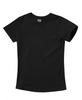 REBRENNER Women'S Cool Cotton Crop Short Sleeve T-Shirt Black
