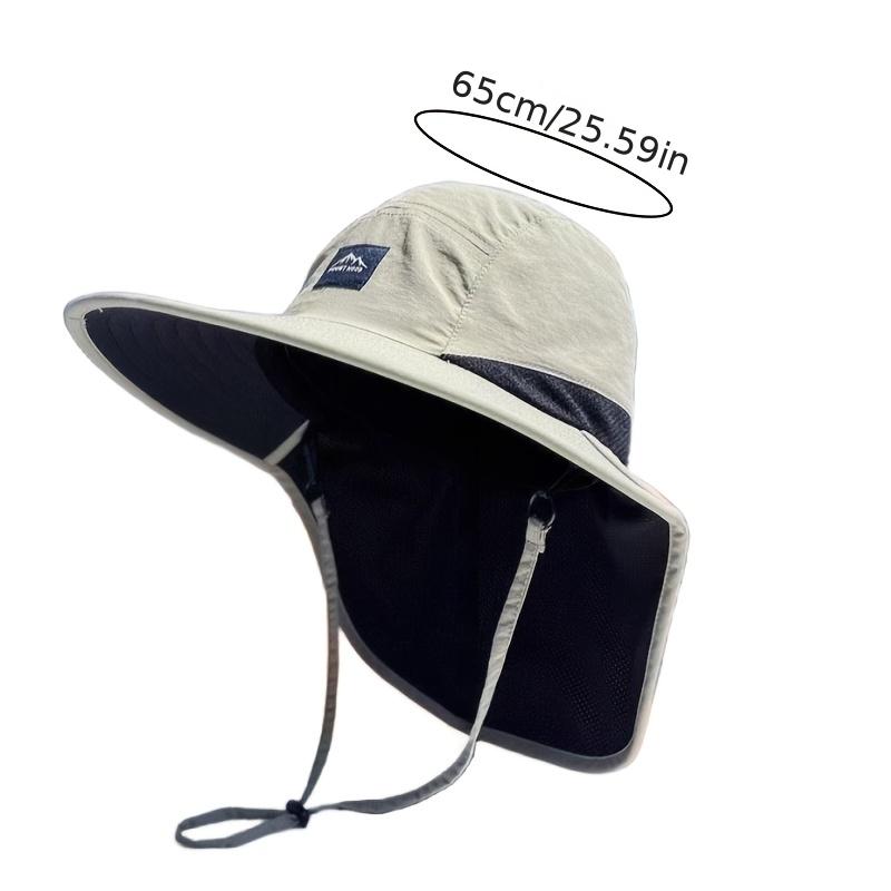 One-piece Sun Hat Neck Climbing Hat for Men and Women Outdoor Camping Mountain Climbing and Fishing