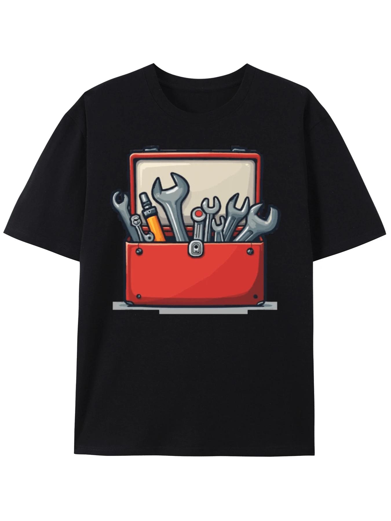 

Unisex T-Shirt Tool Box Wrenches Mechanic s Pride T-Shirt M