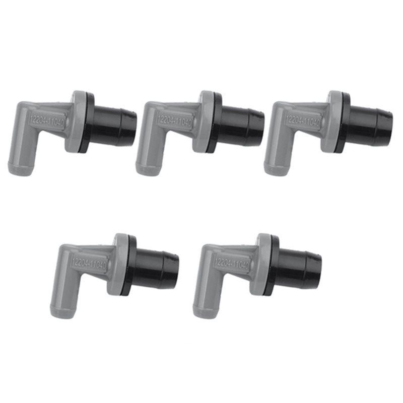 X38A-For Toyota Camry Honda Civic Accord Compatible 5Pcs Exhaust Gas Recirculation Valve 12204-11040