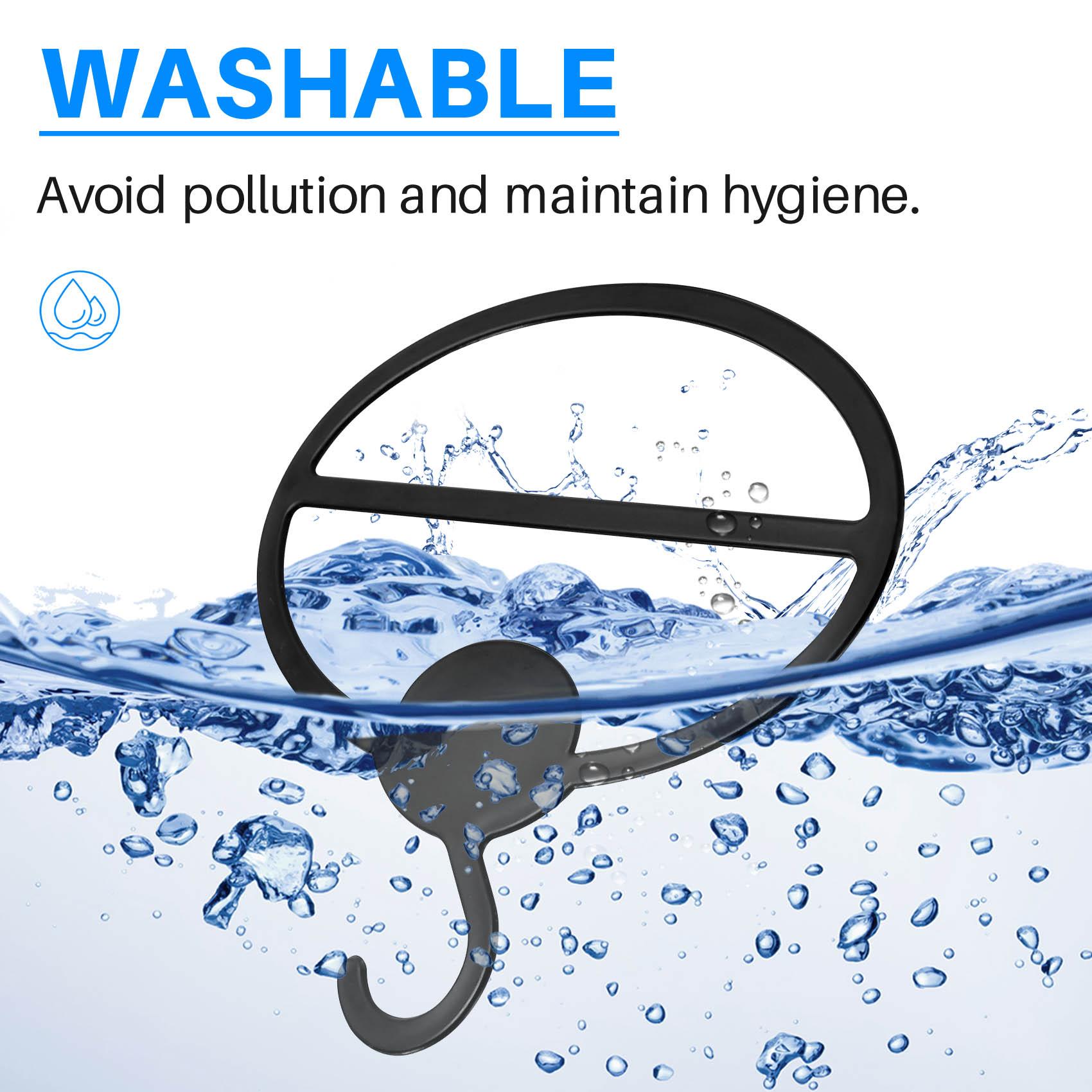 20X Scarf Shawl Tie Holder Organizer Oval Plastic Hangers Storage Hangers Black Size135CmLength125CmDiameter135CmHeig 2180₽