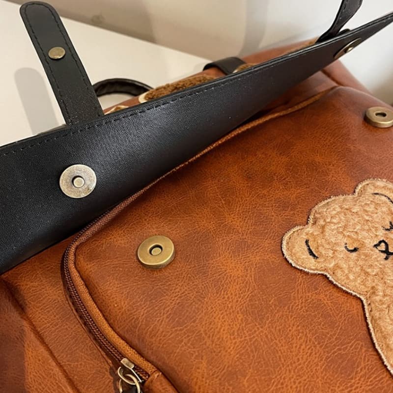 Vintage Backpack Commuter Backpack Student School Bag