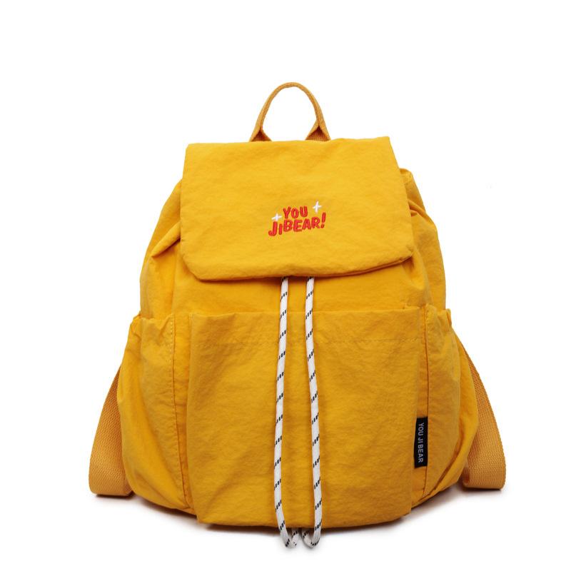 Backpack Women's Light Travel Small Backpack Nylon Canvas Commuter School Bag Sports Hiking Bag