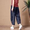 Summer New Loose Cotton and Hemp Wide Leg Pants for Women Large Size Versatile Linen Casual Pants