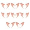 1-20Pairs Cosplay Latex Fairy Angel Elf Ears Halloween Masquerade Party Costumes Halloween Christmas Party Decor Supplies Props