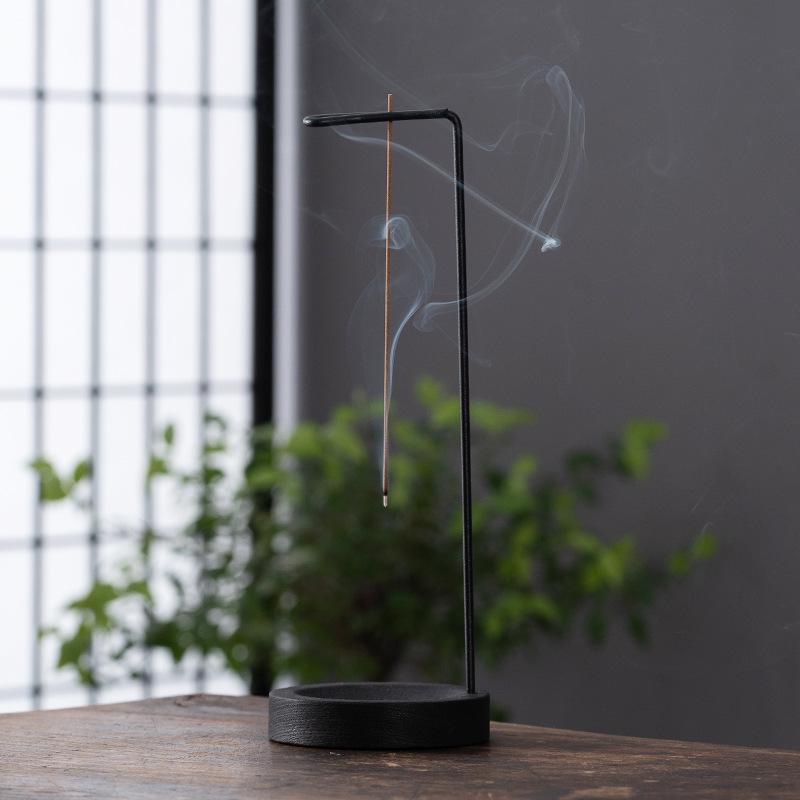 Zen-Style Inverted Incense Burner for Indoor Home Decoration
