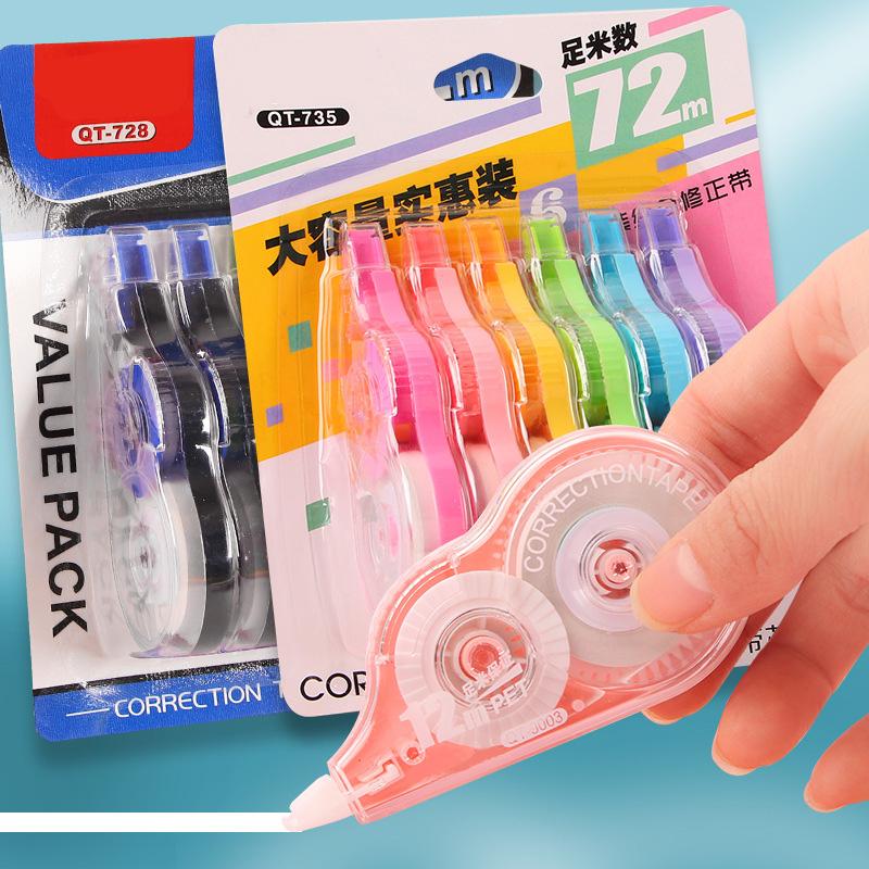 CHENKEE Rullo Di Correzione, 5 Pezzi Correttore A Nastro 30m X 5mm Correttore Roller Per Studenti Bambini Personale Di Lavoro In Ufficio