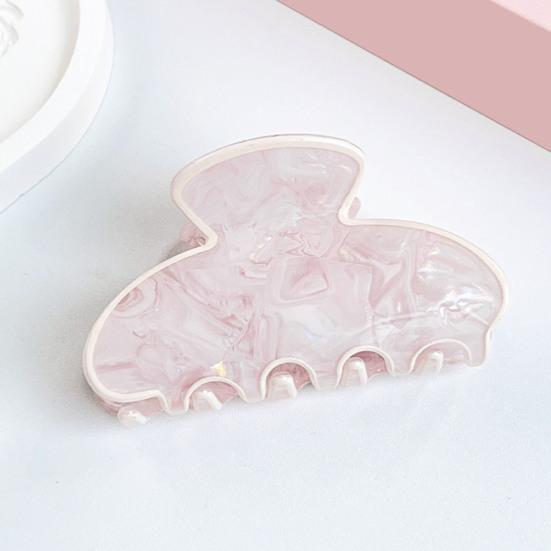 Hair Claw for Women, Smooth Rounded Edges Hair Clip, Anti-slip Teeth Back Head Hair Clip, No Hair Damage Versatile for Long Short Hair Daily Use