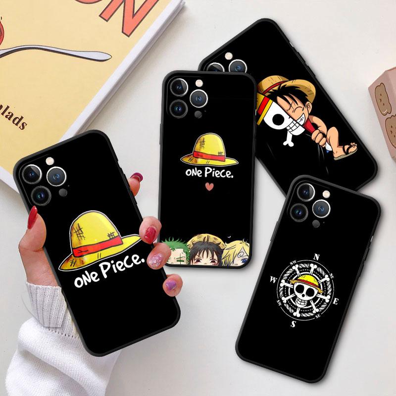 Silicone Phone Case for iPhone 8 14 Plus SE 6s 11 12 Mini XR 7 13 Pro Max Cases XS X 14 Pro Max 6 12pro Anime 1 Pieces Cover