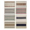 Böhmische Fransen-Tischset Weiche Baumwolle Leinen Vintage-Tischset Jacquard Maschinenwaschbares Tischset für Zuhause Bauernhaus Esstisch