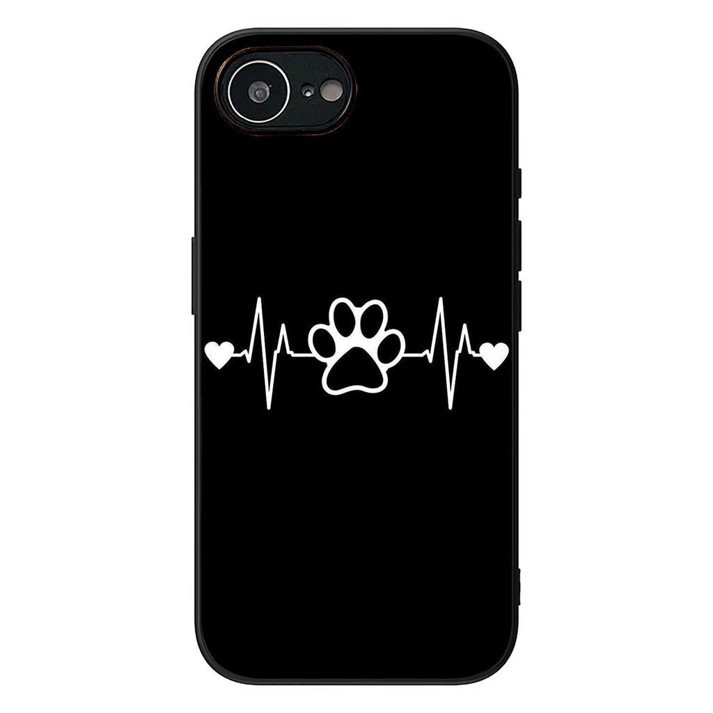 Cute Dog Cartoon Paw Cat Protective Cover for Apple iPhone 12 13 Mini XS 11 Pro Max 7 8 Plus XR SE 2022 SE3 + 8+ Phone Case