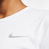Nike Solid Color Casual Sports Crew Neck Pullover Quick-Dry Short Sleeve T-Shirt Women Tops White DD7905-100