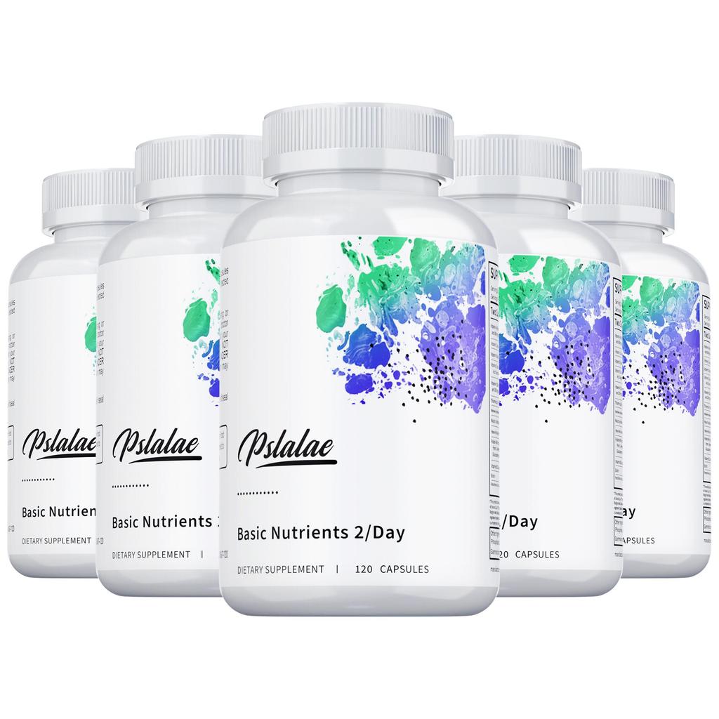 Pslalae - Multivitamin Capsules - Heart, Brain, Nerve Health