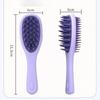 1pcs Long-Handled Double-Sided Shampoo Brush, Silicone Soft-Tooth Scalp Massage Comb, Wet And Dry Cleaning Wonder Tool