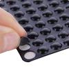 Black Anti-collision Particle Silicone Furniture Pads Damper Buffer Cushion, Self Adhesive Anti-Collision Buffer Protector Pads