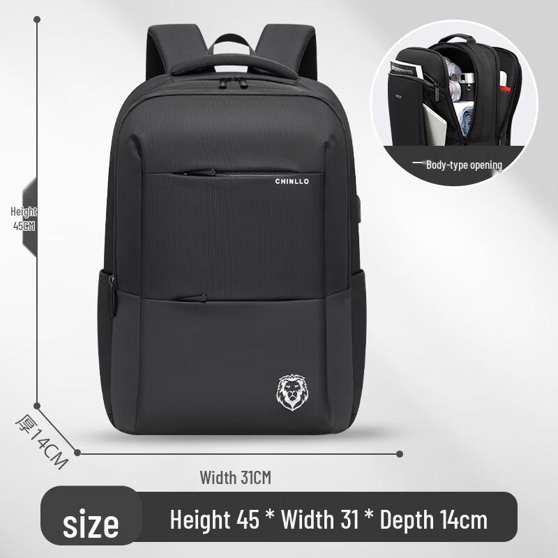 CHUNLONG Men s Waterproof Business Backpack Adult