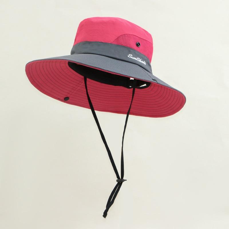 Mountaineering Hat New Hat Women's Outdoor Sun Hat Summer Sun Hat Sports Fishing Bucket Hat Outside