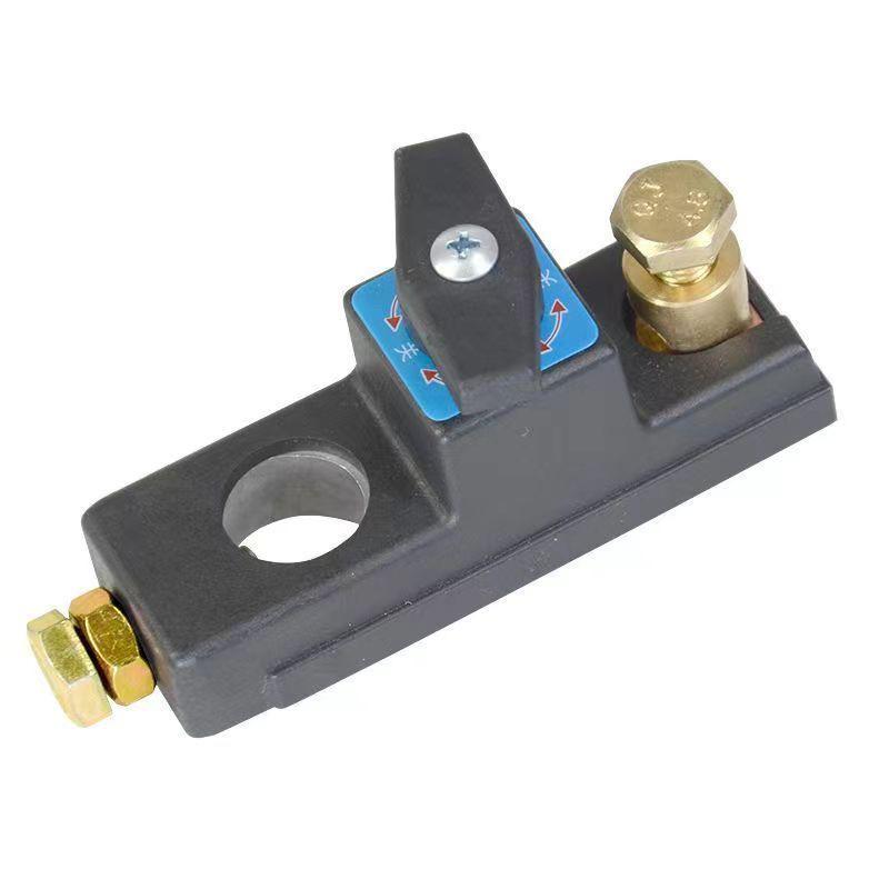 Pure Copper Rotatable Car Battery Disconnect Switch for Negative/Positive Terminals - Ideal for Vehicles & Trucks