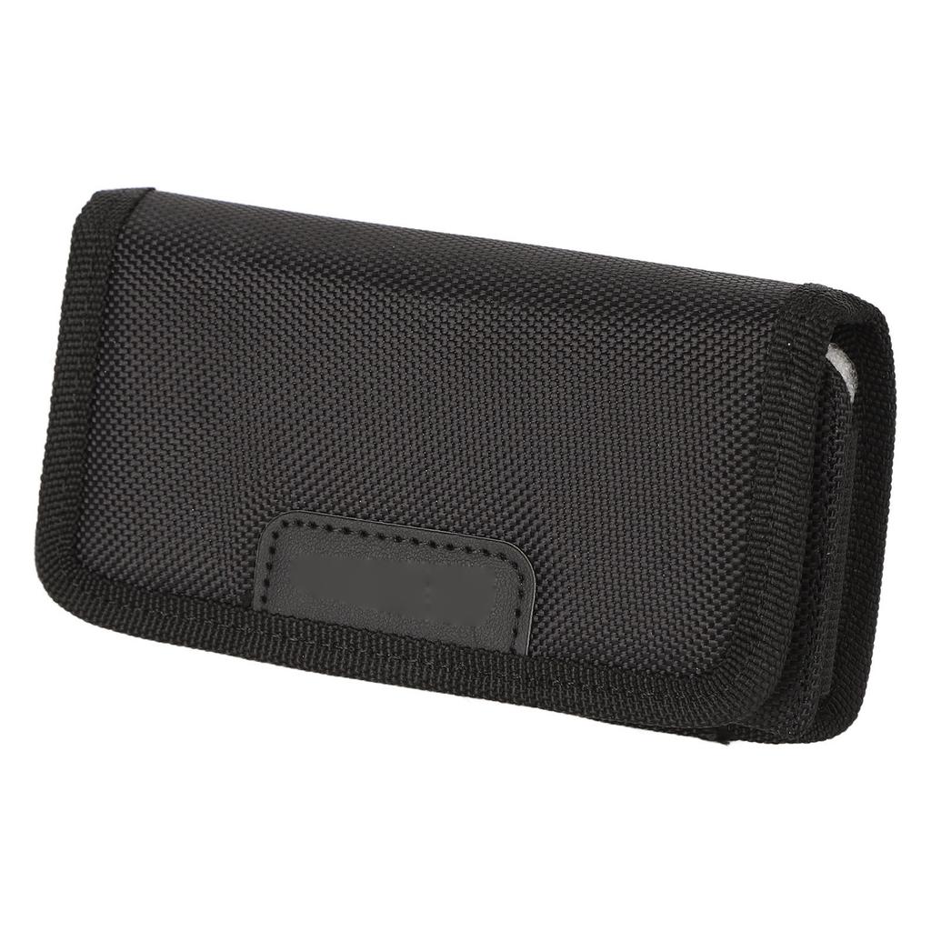 Nylon Phone Belt Pouch Cell Phone Belt Holder Pouch Cover With Belt Clip Black For IPhone 14 Pro 14 13 Mini For Samsung Galaxy S23
