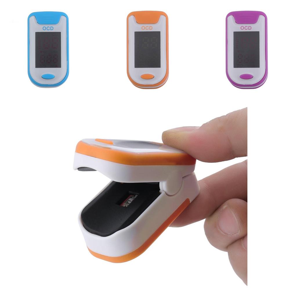 Easy-to-use Led Display Finger Pulse Oximeter Monitor For Home And Travel
