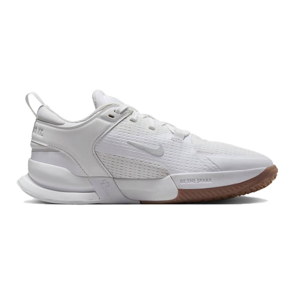 Nuevas Zapatillas de Baloncesto para Niños Nike Crosscourt Resistentes a la Abrasión Transpirables con Amortiguación de Caña Baja Blanco FN2231-100