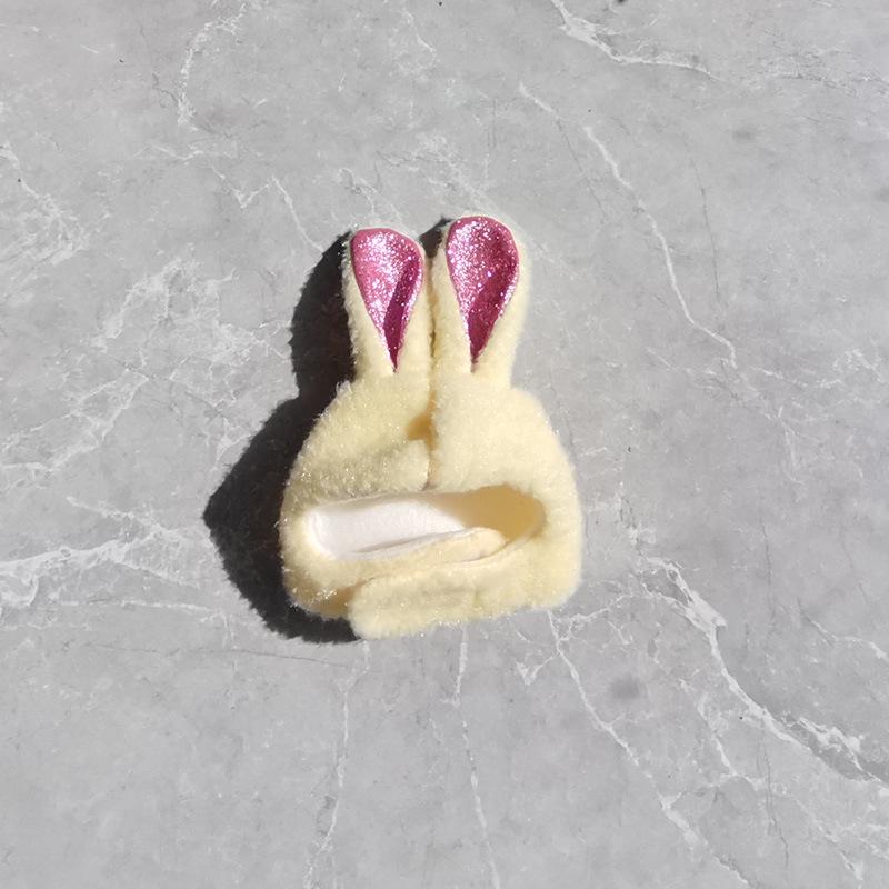 Easter Pet Costume: Shiny Rabbit Ears Hat for Cats and Dogs