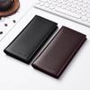 2025 Men's Multi-Card Long Wallet - Large Capacity, Soft Leather, Slim Design, Holds Mobile Phone, Ideal for Students.