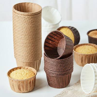 Convenient Cupcake Cases Heat Resistant No Odor DIY Baking