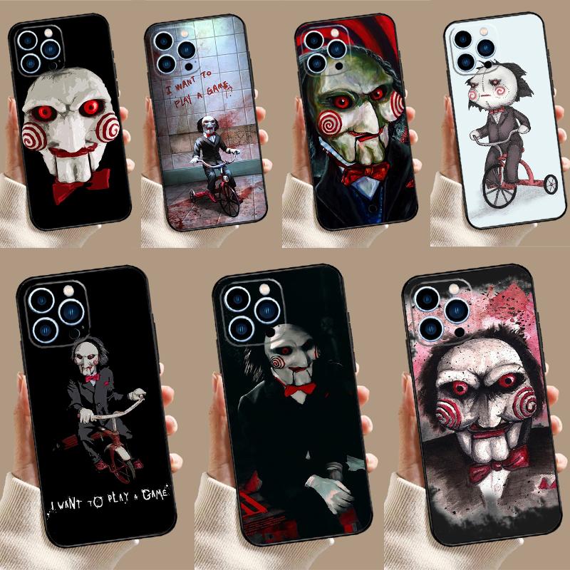 Saw Jigsaw Puppet Case For ZTE Nubia Red Magic 10S Pro Plus 8 9 10 Air 8S 9S 11 Pro Plus 6 7 6S 7S Pro Cover