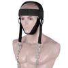 Adjustable Head Trainer Iron Chain Exercise Neck Cap Portable Neck Trainer  Gym