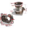 TD04 5 Bolt Turbo Downpipe Flange To 2.5"" V Band Conversion Adaptor For Su-baru EP-CGQ215Z (Component), ZXCHXINCAIXC626