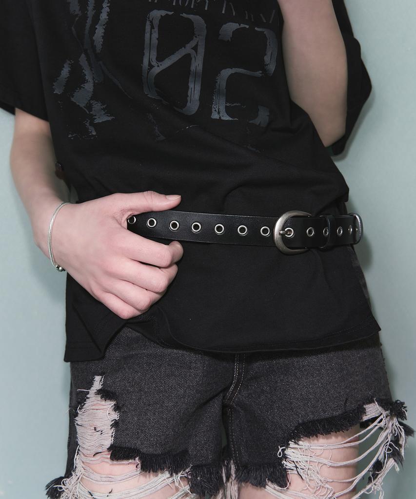 Ledeoli Polished Eyelet Belt [2 Colors]