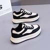 2025 spring little white shoes new Korean version ins female students platform heightening sports board shoes casual street shooting Q5616