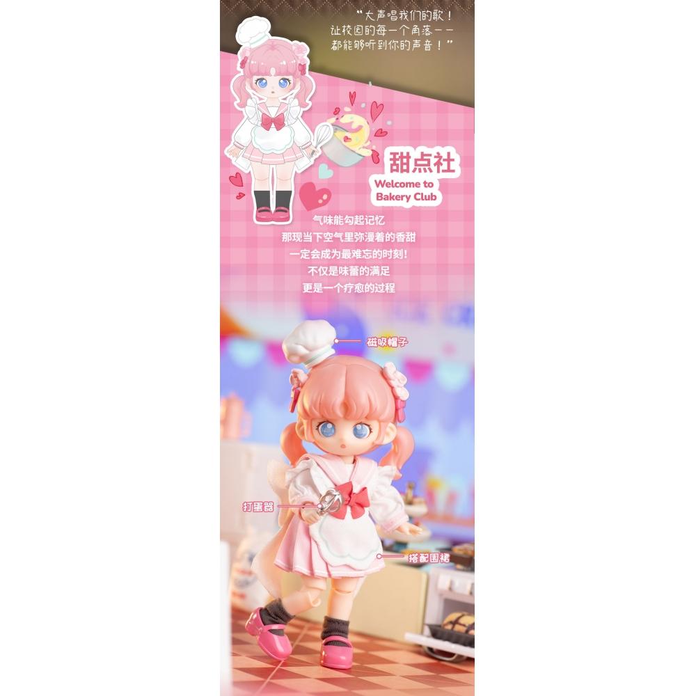 Null Teennar High School Club Series Trading Doll  1box  6pcs 