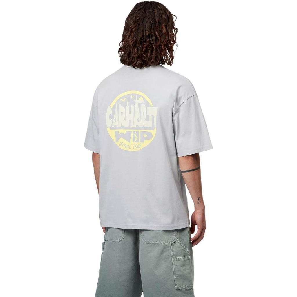Carhartt WIP SS26 S/S Luggage Label T-Shirt Loose Fit Back Logo Letter Luggage Tag Print Casual Crew Neck Short Sleeve T-Shirt I036892-3RA-XX