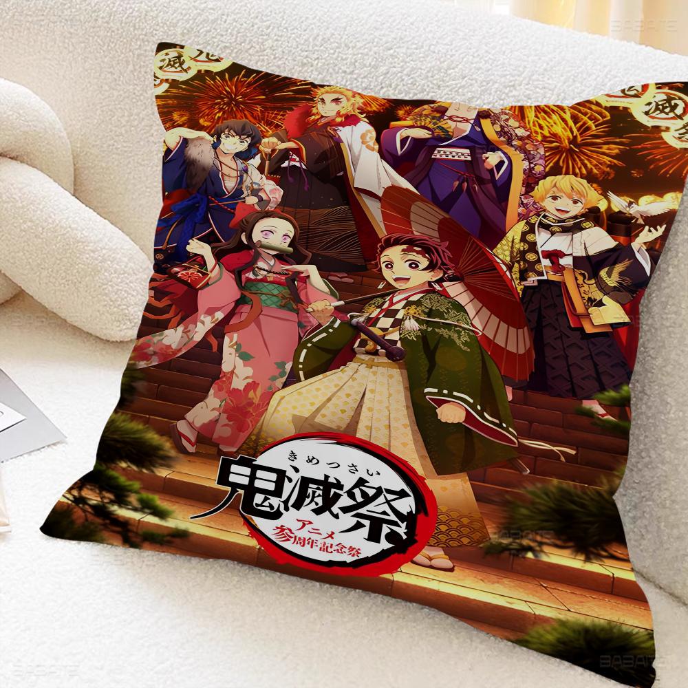 

B-Blade Of Ghost Cushion Cover Inches Farmhouse Decor Home Throw Pillow Covers For Couch Decorations 16x16Inch