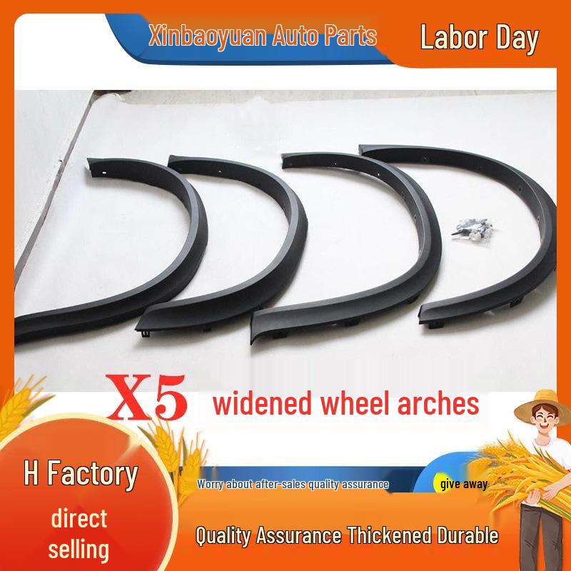 Compatible Fender Flares for BMW X5 E70/F15 (08-17), Wide Body, Modified Design