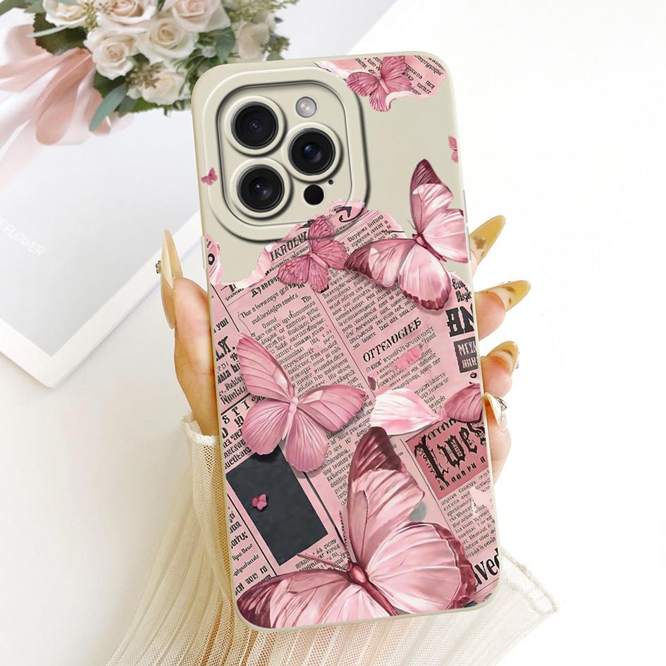 For iPhone 12 Pro Max Case Popular Flower Soft Silicone Back Cover Shockproof Capa Fundas For iPhone 12 Pro iPhone12 Mini Bumper