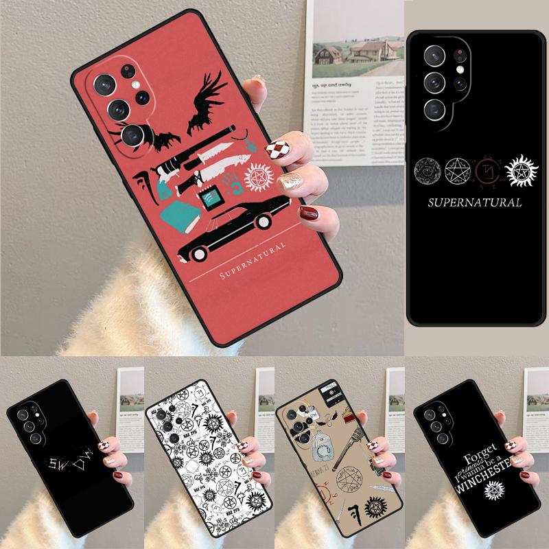 Supernatural SPN Dean And Sam TPU Phone Case For Samsung Galaxy note 10 pro S26 S25 S24 S23 S22 Ultra Plus S21 FE S20 Cover