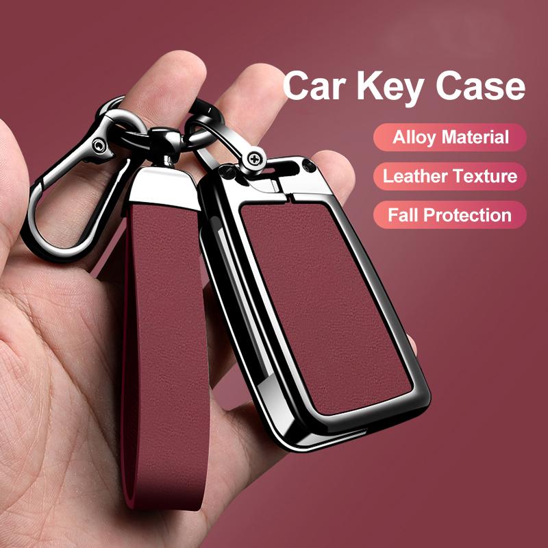 Car Key Holder For Volkswagen Golf 7 Gti Mk7 R Touran Skoda Octavia 3 Superb Karoq Kodiaq Seat Leon Mk3 Ateca Key Fob