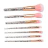 7PCS Makeup Brush Set Foundation Powder Concealers Eye Shadows Soft Brush Stylish Handle Cosmetic Tool
