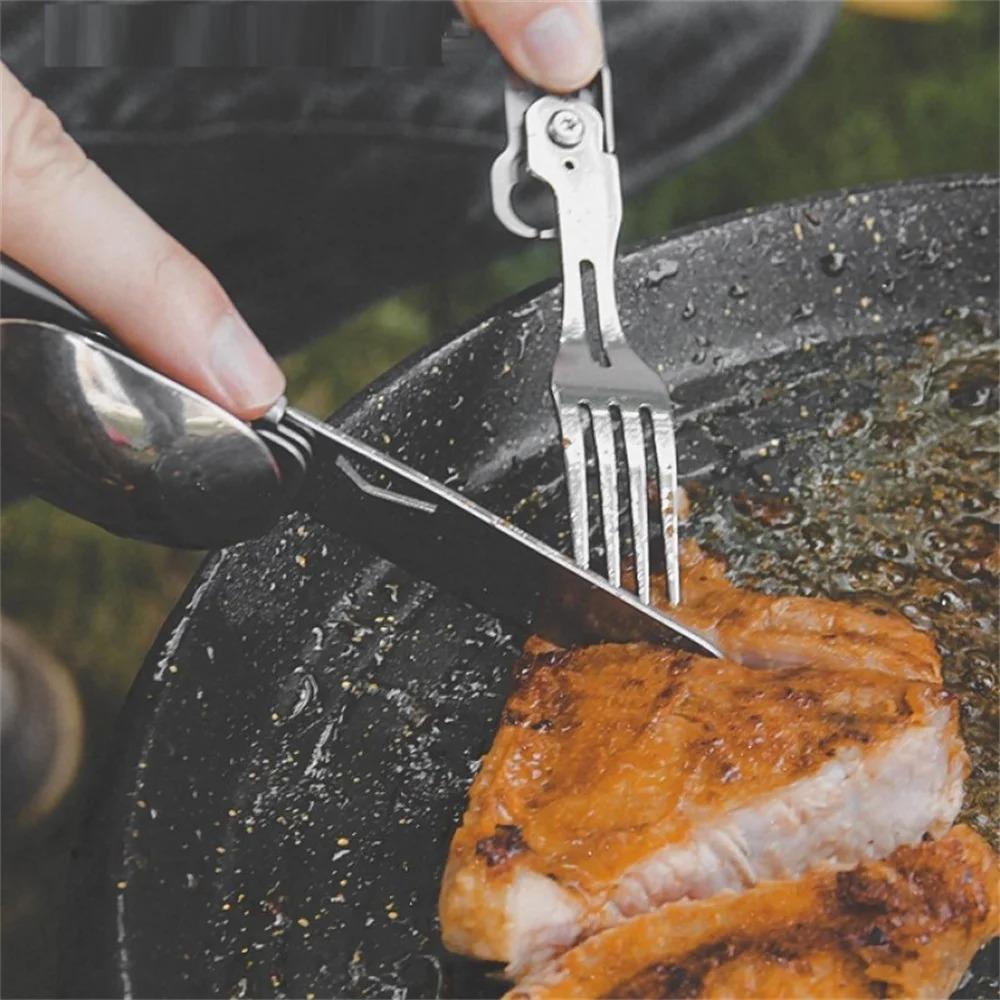 Cuțit pliabil din oțel inoxidabil 420 Cuțit de buzunar pentru camping cuțit de buzunar pentru supraviețuire în aer liber, cuțit portabil cu mai multe instrumente, unelte de mână detașabile